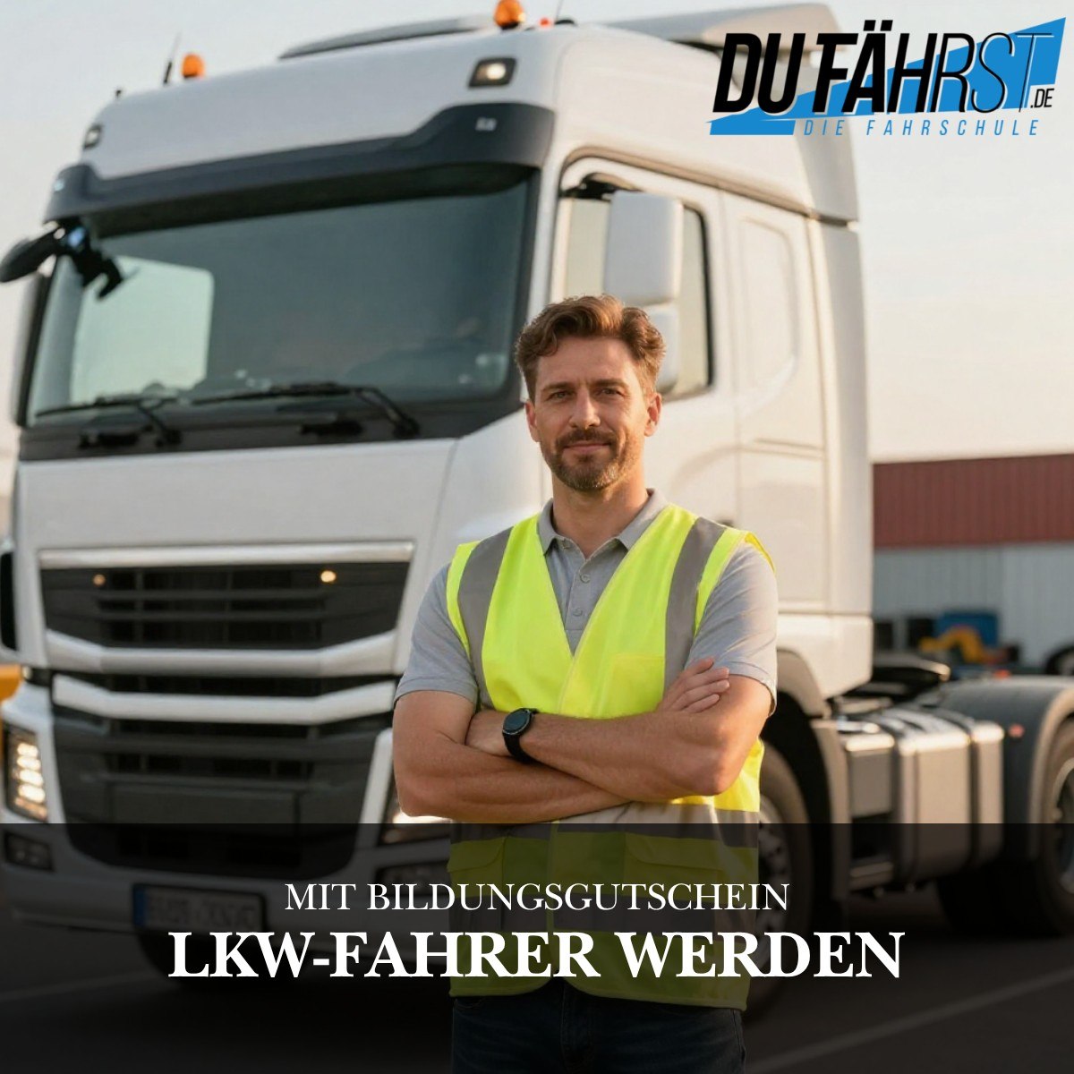 Berufskraftfahrer Ausbildung LKW mit Bildungsgutschein — Agentur für Arbeit